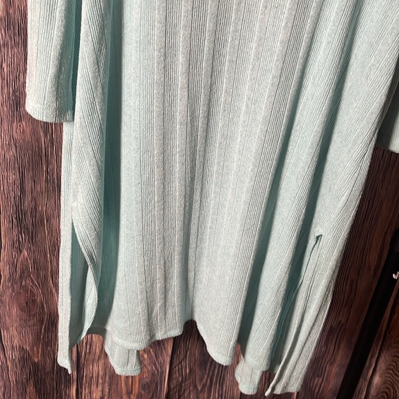 Chaus New York Open Front Rib Cardigan - Picture 6 of 7